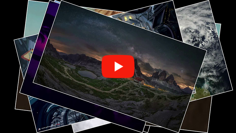 Vidéo sur les types d'arrière-plan du diaporama photo