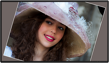 Faire pivoter une photo dans un diaporama