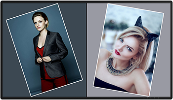 Faire pivoter les images dans un diaporama